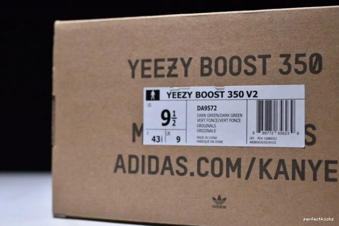 Yeezy Dark V2 Boost 350 Green DA9572 Adidas 0810